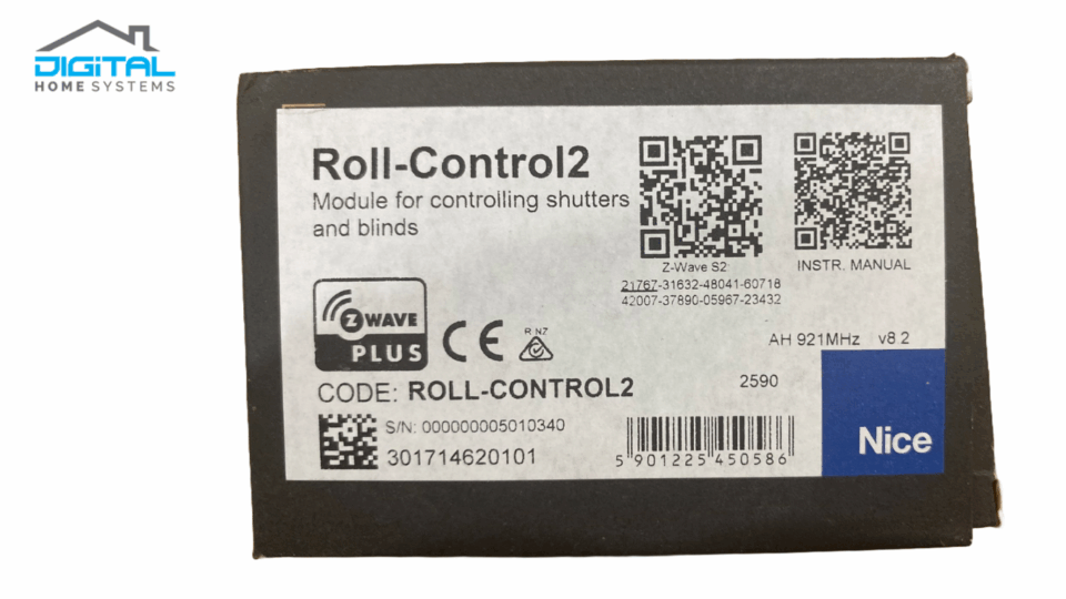 FIBARO Z-Wave R/Shutter 3 (Nice Roll Control 2)
