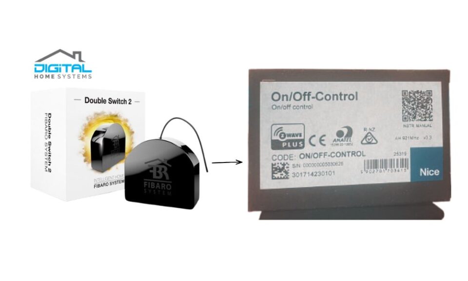 FIBARO Z-Wave Double Switch 2 (Nice On Off Control)