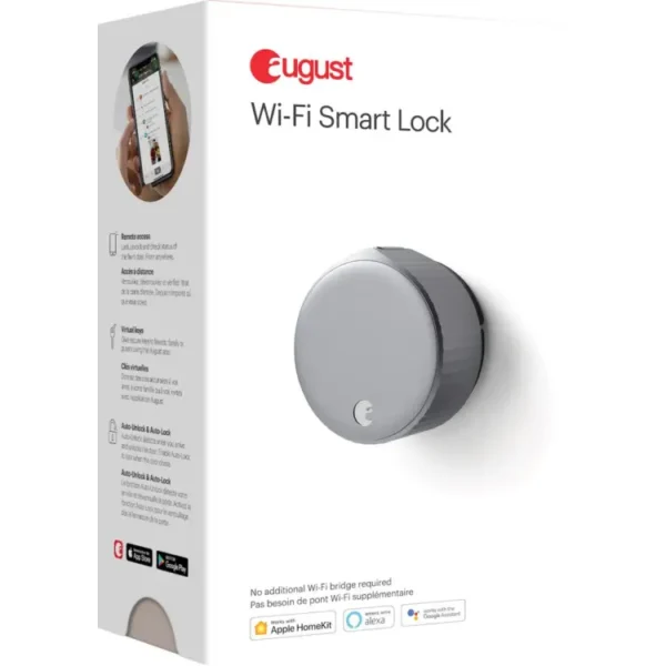 August Wi-Fi Smart door Lock 4th Generation