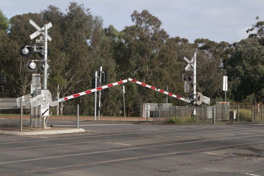 Boom Gates at Train Stations