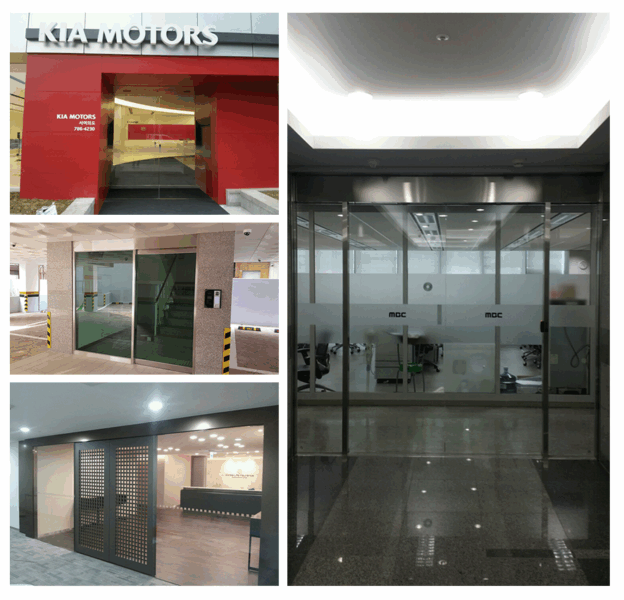 KI-BLUE Built-in Automatic Sliding Door