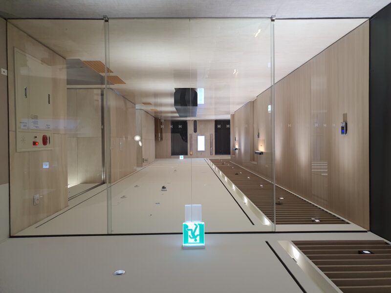 KI-BLUE Built-in Automatic Sliding Door-1