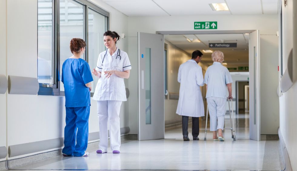 hospital automatic door
