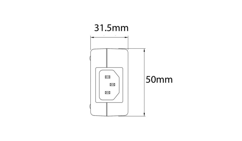 YALE AERON STANDARD 24VDC POWER SUPPLY BLACK-2