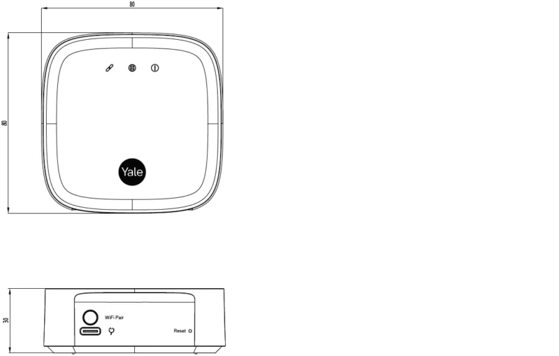Yale Smart Mortice Lock 3109A-6