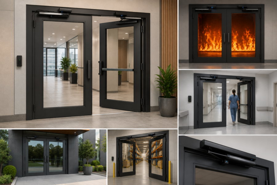 Fire Rated Automatic Swing Door