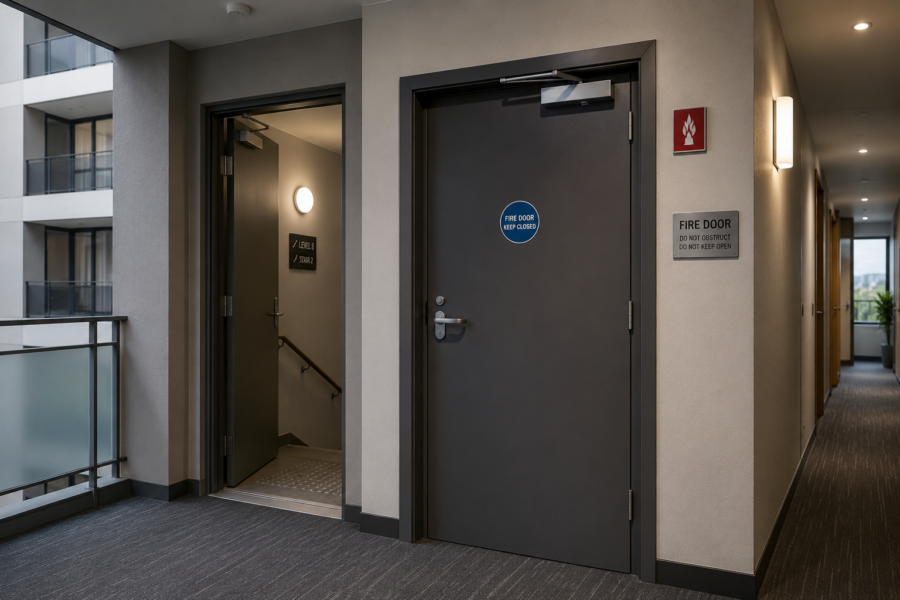 Fire Rated Automatic Swing Door