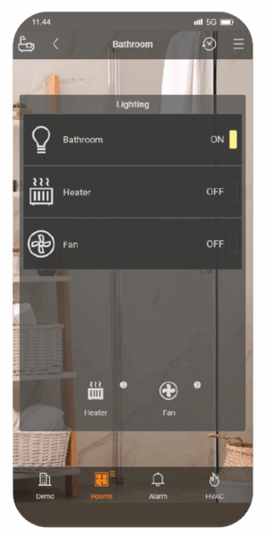 Jigsaw KNX Gateway - dashboard