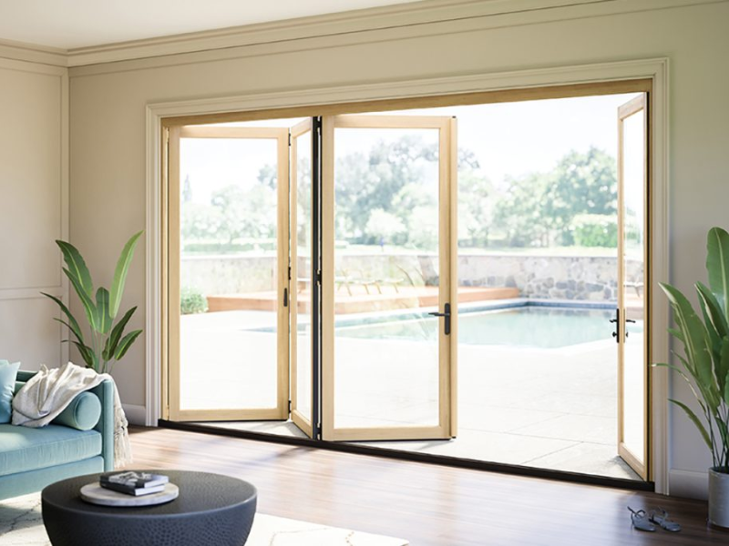 Eco friendly family home using Energy Efficient Door Systems with smart automation