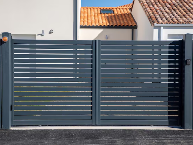 Safety sensors for gates being tested for compliance with Australian standards