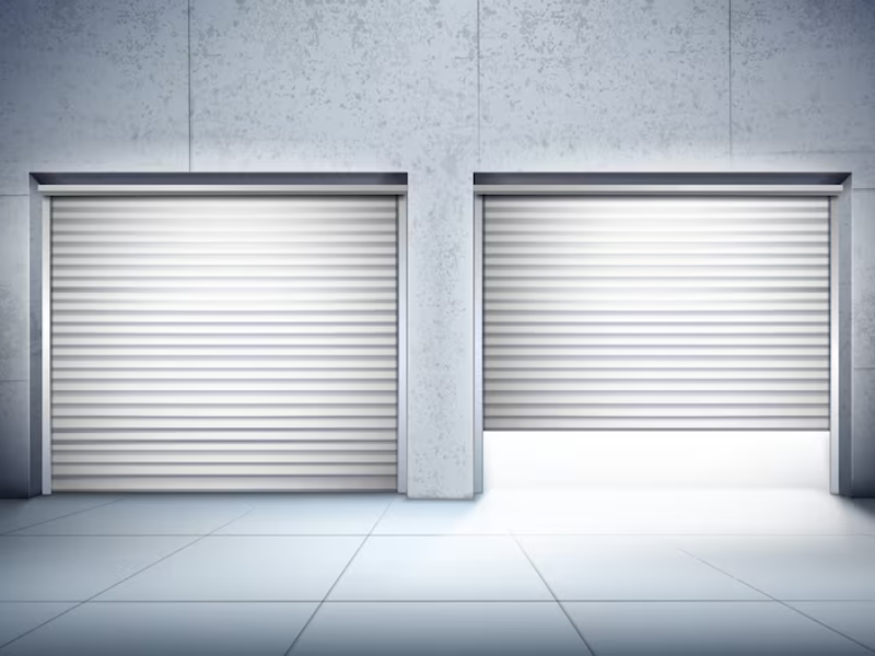 Compact automatic silent door openers with brushless DC motor