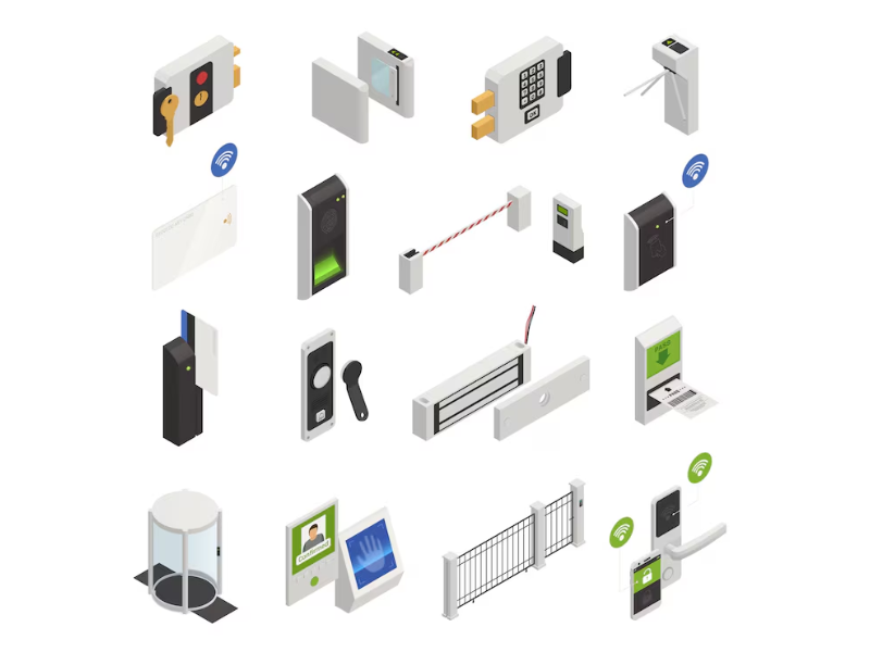 Noise-free automatic silent door openers with aluminum housing and smart sensors