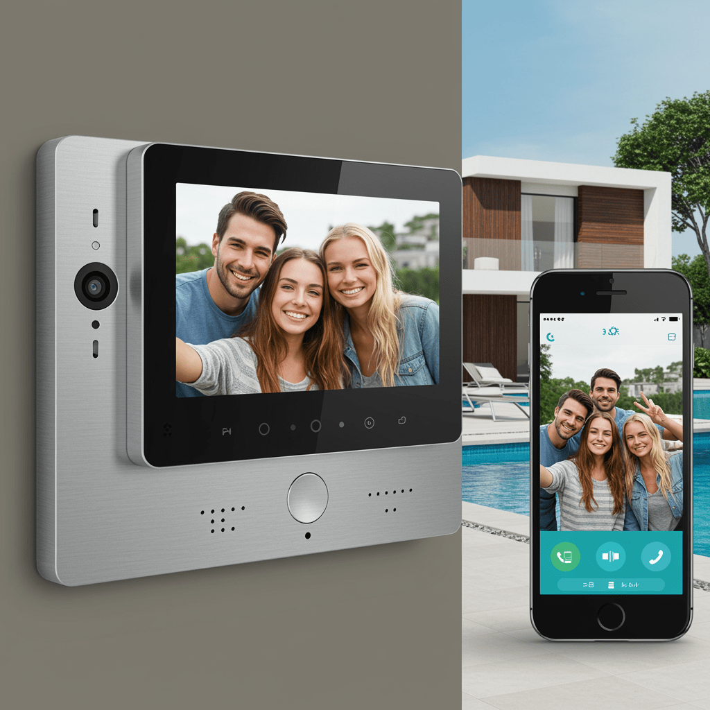 Smart Doorbell and Lock Package