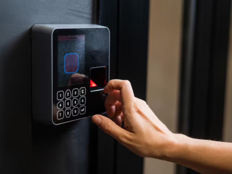 Secure access control setup for residential and commercial properties