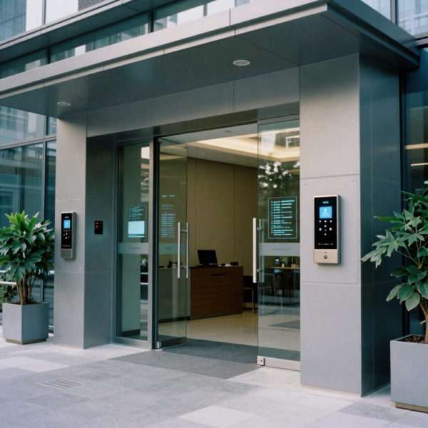 Cloud-based access control systems managed remotely through a secure web dashboard