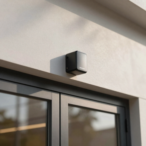 Automatic swing door opener providing reliable access in high-temperature environment