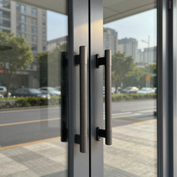 Automatic swing door opener opening balanced door smoothly