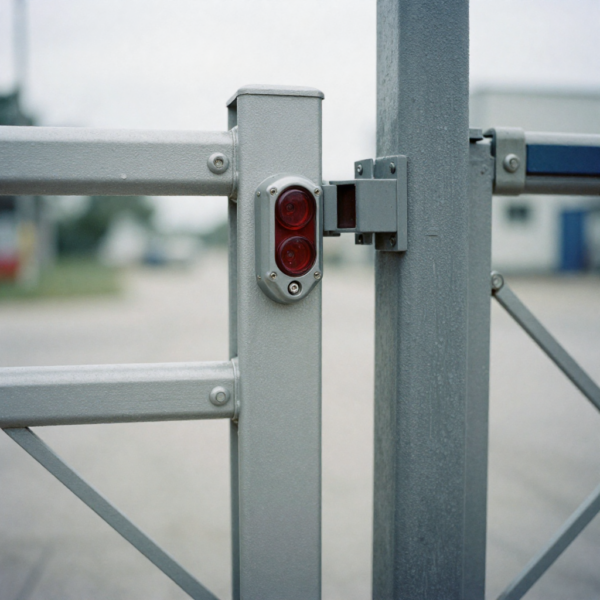 Safety sensors for gates using infrared photocell technology