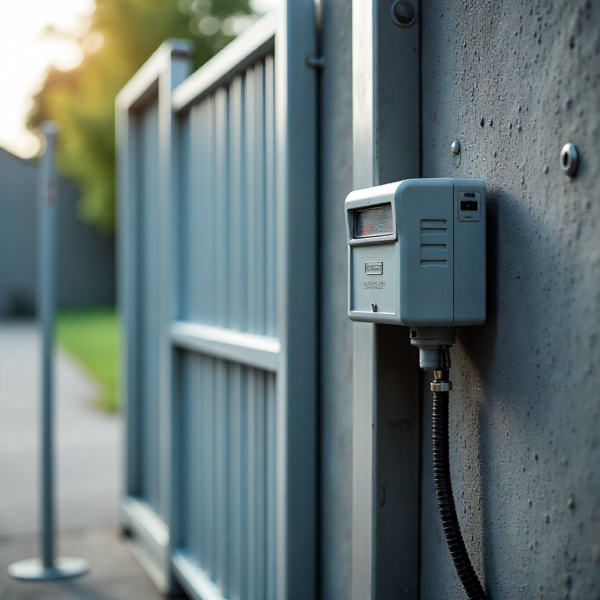 Gate sensors maintaining detection accuracy in misty environment