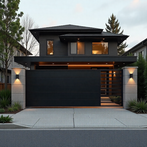 Cantilever gate roller system supporting gate structure