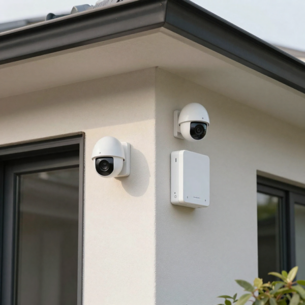 Smart automation solutions protecting a modern residential home