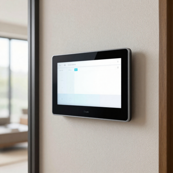 Smart window control system actuator installed on window frame