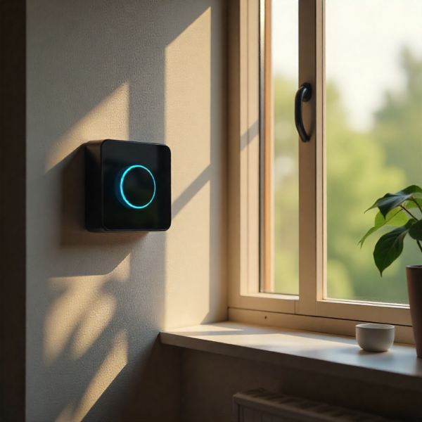 Smart window control system improving indoor air quality through ventilation