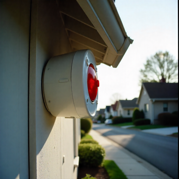 Vision Z-Wave Outdoor Siren using flashing light alert instead of loud alarm