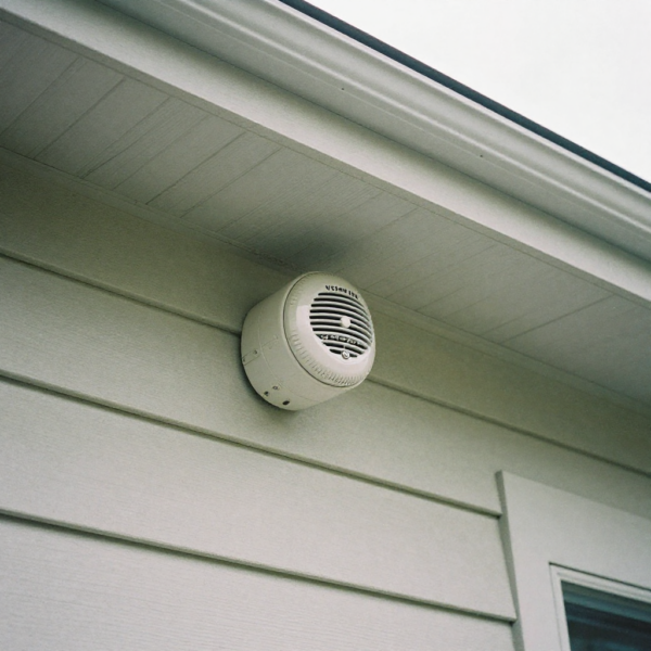 Vision Z-Wave Outdoor Siren connected to smart home automation system