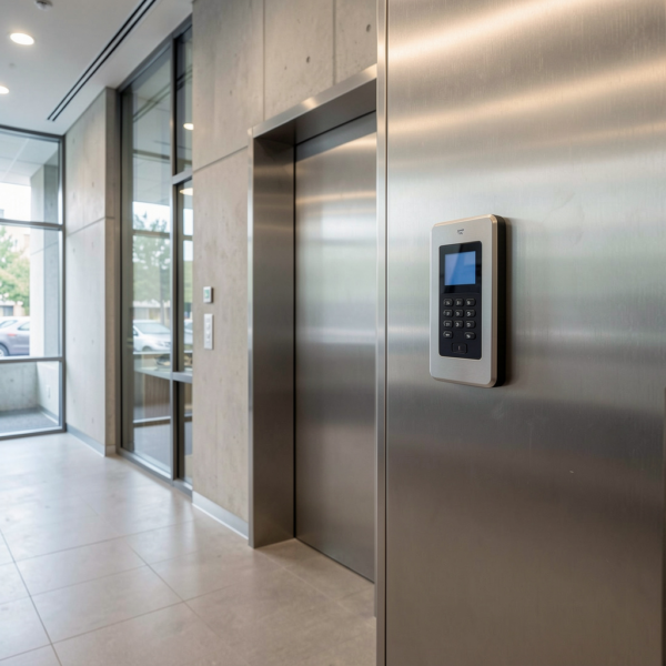 Access control system supporting mixed-use residential and retail building