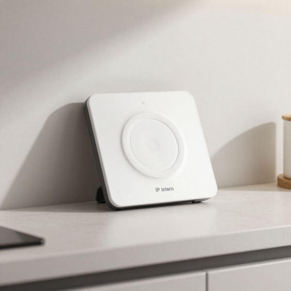 Central hub of 2-Wire IP Intercom Kit managing multiple apartment units