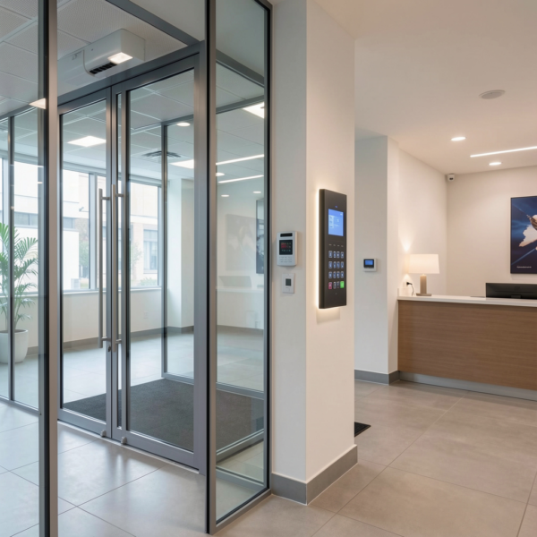 Access control system control panel wiring