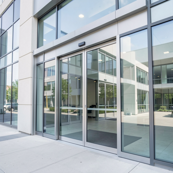 Automatic sliding door monitoring interface