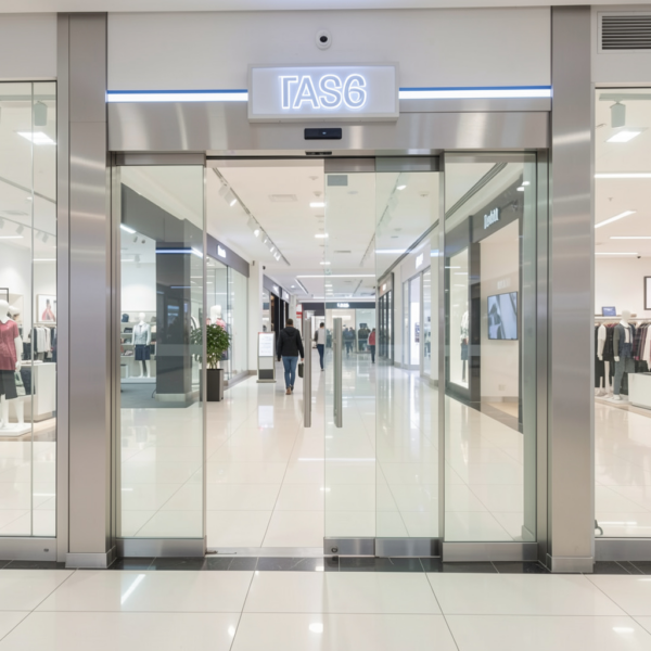 Automatic sliding door soft start opening sequence