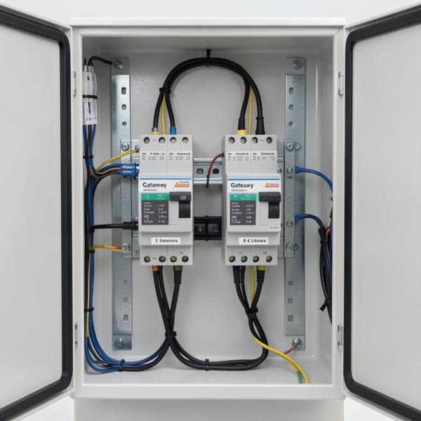 KNX gateway network architecture for smart building