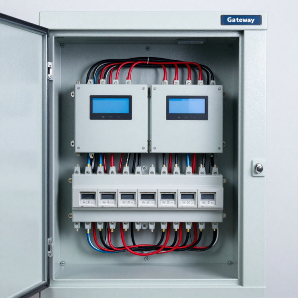 KNX gateway Ethernet configuration close view