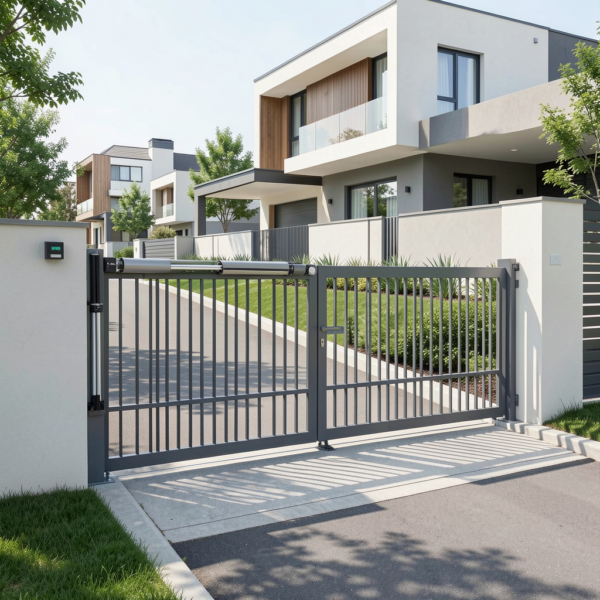 Smart swing gate automation with mobile control