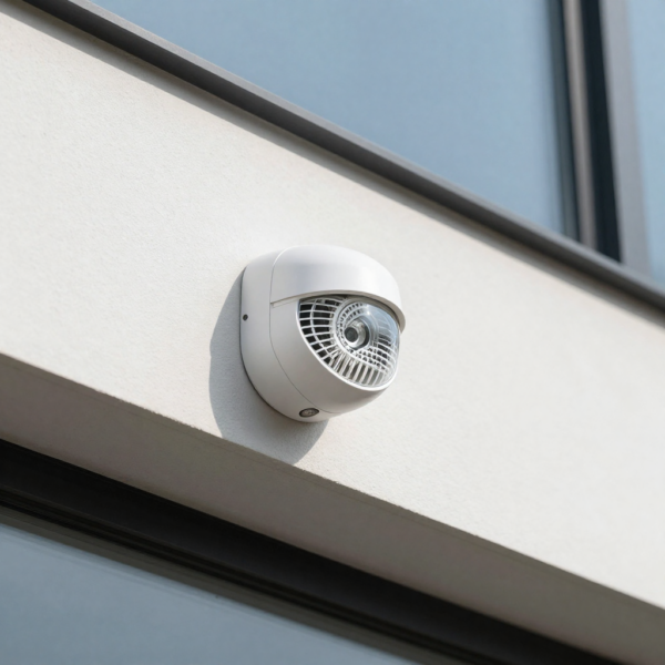 Smart home outdoor siren battery monitoring