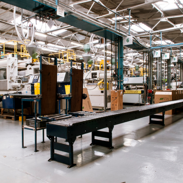 Vision Z-Wave Outdoor Siren wall installation at warehouse facility