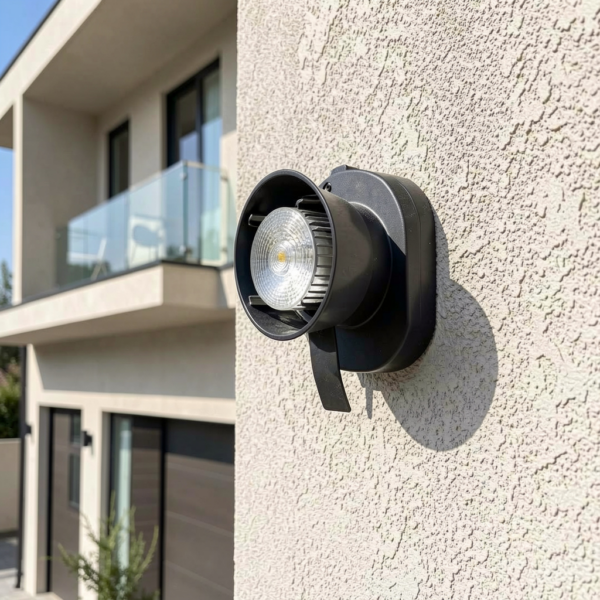 Outdoor siren backup battery installation