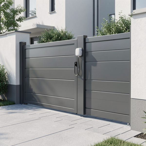 Sliding gate automation smooth opening operation