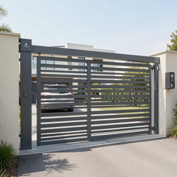 Sliding gate automation quiet motor performance