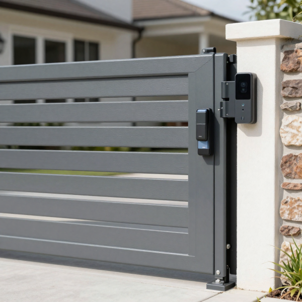 Sliding gate automation smart home integration