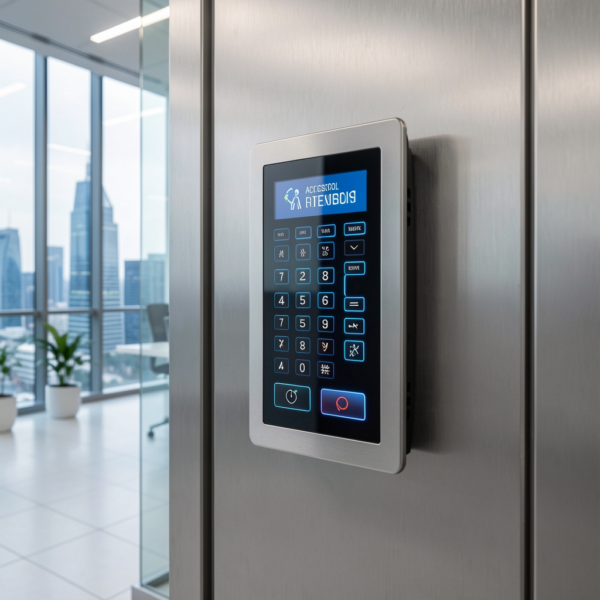 Secure building entry using Access Control Systems in a mixed-use property complex.