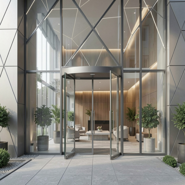 Smart home intercom system connected with CCTV and smart lock.