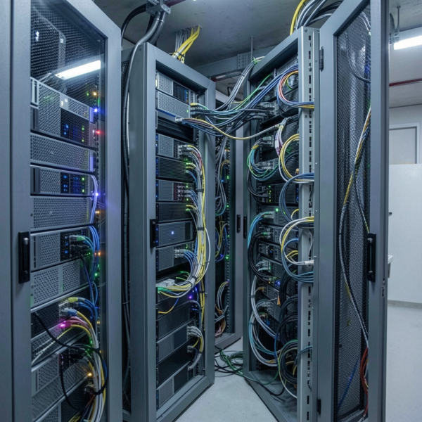 Advanced network security technology securing data and connected devices.