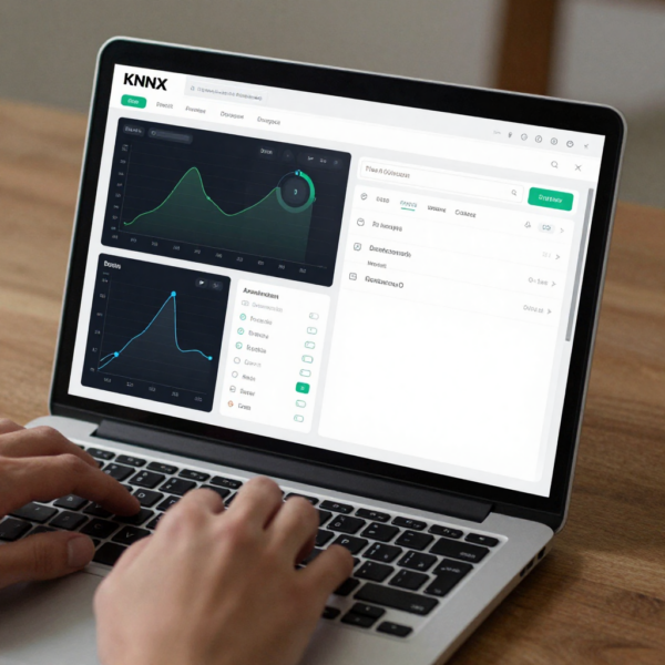 Jigsaw KNX Gateway connecting multiple KNX devices in smart building network