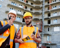 Outdoor Construction Site Siren & Temporary Industrial Security