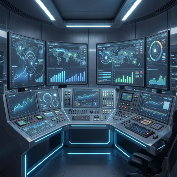 Digital smart automation solutions system processing big data analytics in automation platform.