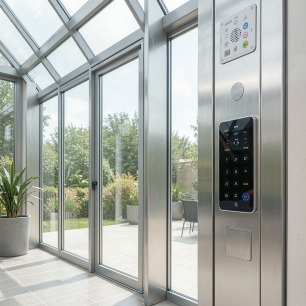 Automated window opening system powered by smart window control system technology.